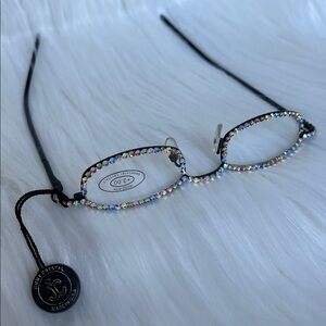 J.C. JIMMY CRYSTAL ITALY and NEW YORK DESIGNS READERS GL180 +3.00